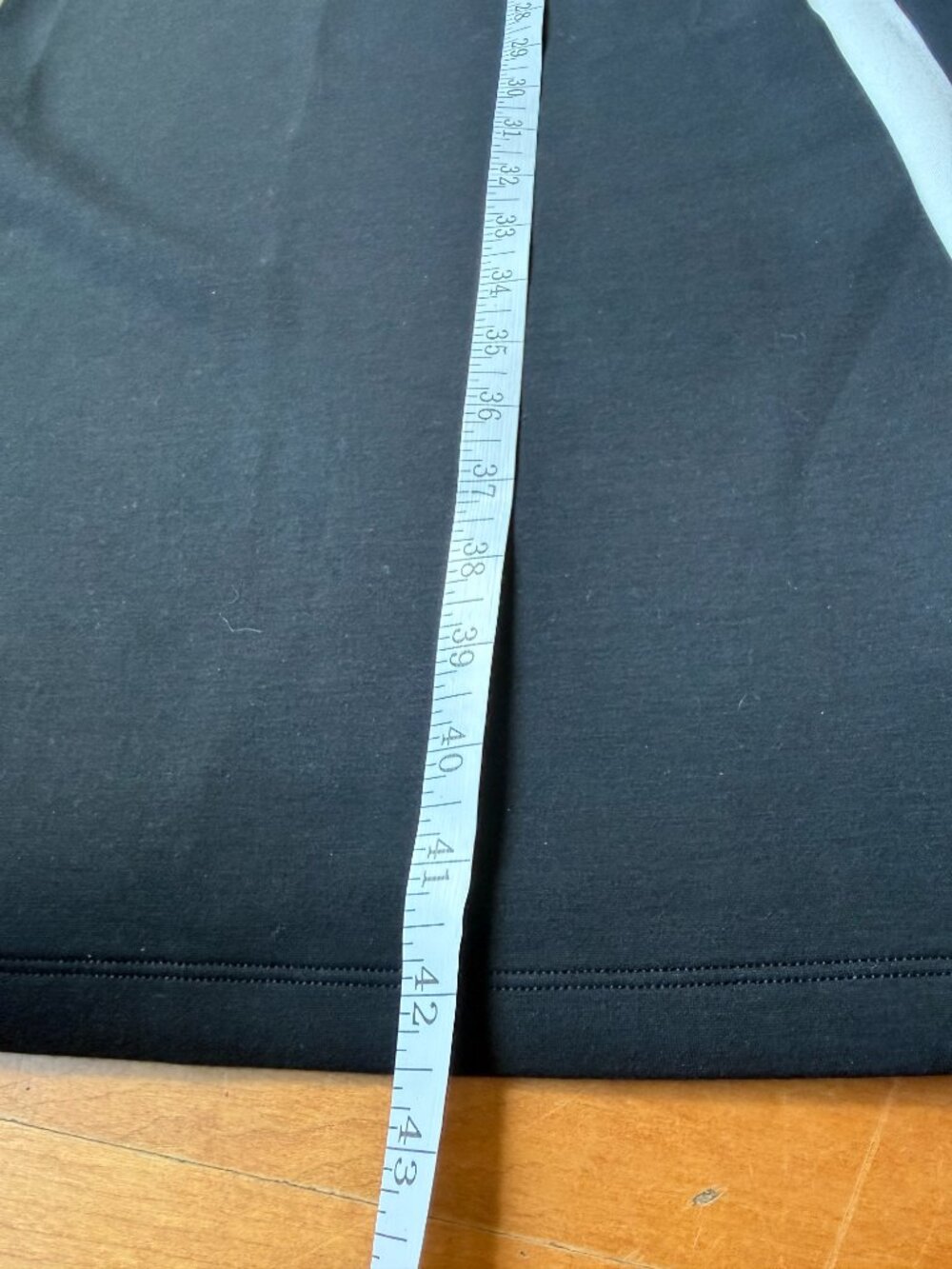NWT Spanx AirEssentials Side Strip Tank Midi Dress - Very Black Sz. L - Picture 6 of 8